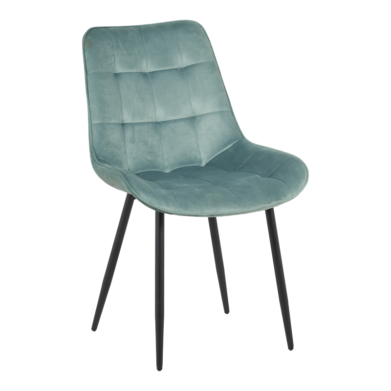 product_pako_128-000047 Καρέκλα Berne βελούδο σε φυστικί απόχρωση 53x62x84εκ (Σετ 2 τεμαχίων) - Image 1