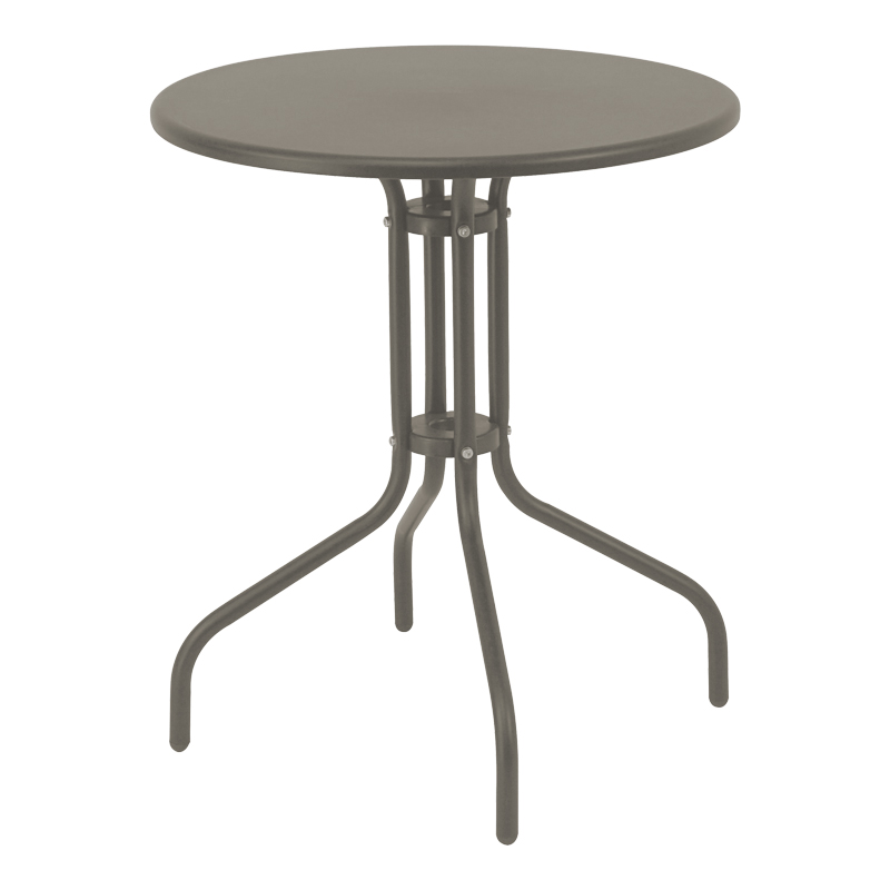 product_pako_130-000061 Τραπέζι Vergo σαμπανιζέ μέταλλο Φ60x70εκ - Image 1