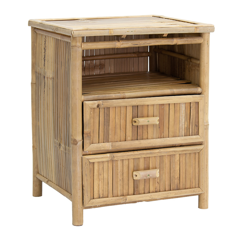 product_pako_141-000021 Κομοδίνο Ofra bamboo φυσικό 56x46x69εκ - Image 1