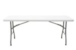 Τραπέζι catering-συνεδρίου Aprilia λευκό μονοκόμματη επιφάνεια 183x76x74εκ - Image 4