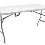 Τραπέζι catering Rodeo πτυσσόμενο-βαλίτσα λευκό 183x76x74εκ