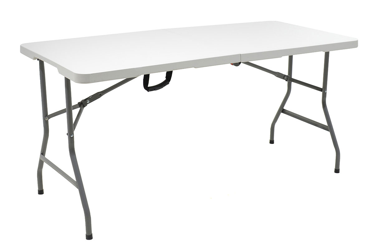 product_pako_142-000007 Τραπέζι catering Rodeo πτυσσόμενο-βαλίτσα λευκό 183x76x74εκ - Image 1
