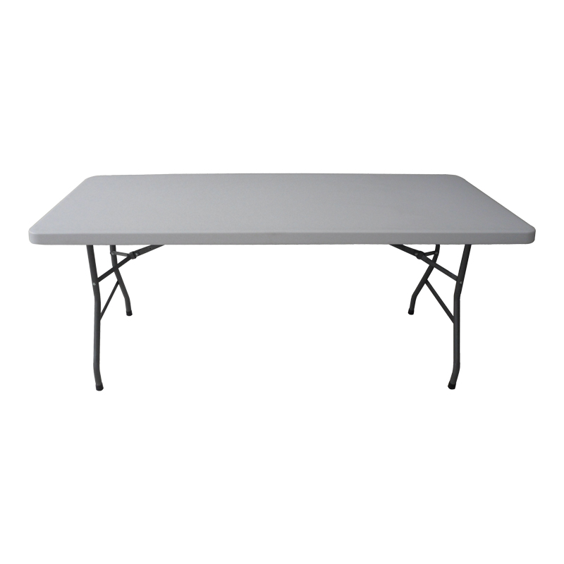 product_pako_142-000023 Τραπέζι catering-συνεδρίου Preventa πτυσσόμενο λευκό μονοκόμματη επιφάνεια 180x74x74εκ - Image 1