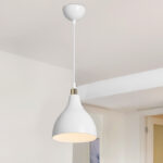Φωτιστικό οροφής μονόφωτο Lofty Ε27 λευκό Φ18x22εκ - Image 3