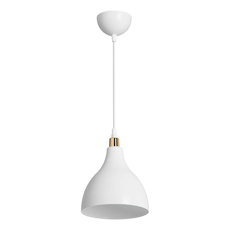 product_pako_147-000130 Φωτιστικό οροφής μονόφωτο Lofty Ε27 λευκό Φ18x22εκ - Image 1