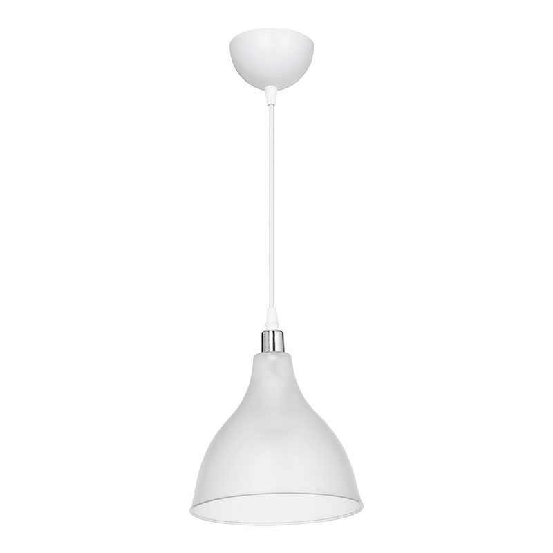 product_pako_147-000154 Φωτιστικό οροφής μονόφωτο Orazio Ε27 διάφανο-λευκό Φ18.5x56εκ - Image 1