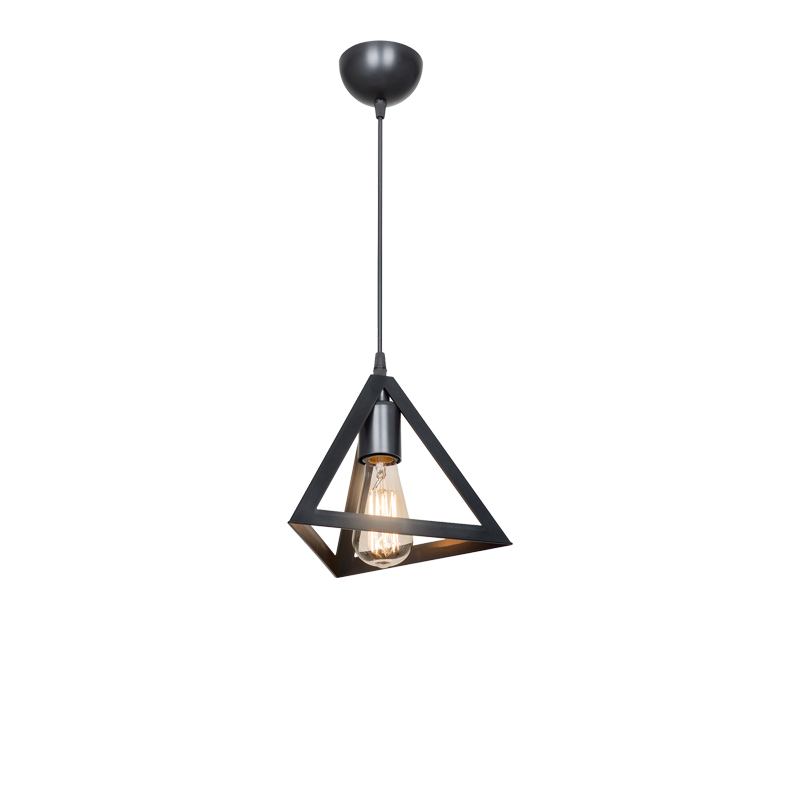 product_pako_147-000166 Φωτιστικό οροφής μονόφωτο Lesly pp σε μαύρη απόχρωση Φ24x22εκ - Image 1