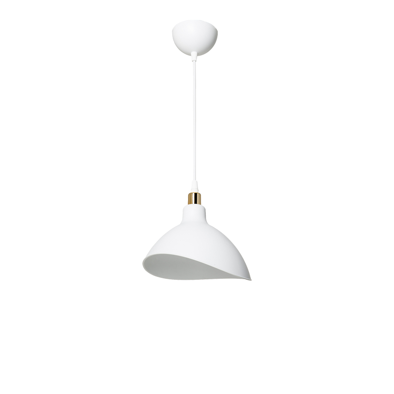 product_pako_147-000169 Φωτιστικό οροφής μονόφωτο Oufoa pp σε λευκή απόχρωση Φ22x22εκ - Image 1
