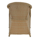 Πολυθρόνα κήπου Hadrian rattan καφέ- textilene μπεζ 57x70x85εκ - Image 7