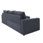 Γωνιακός καναπές-κρεβάτι αριστερή γωνία Belle ανθρακί 236x164x88εκ - Image 10