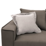 Γωνιακός καναπές Fabulous αναστρέψιμος ύφασμα mocha-cream 240x165x95εκ - Image 5
