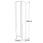 Στήλη Xara oak 35.5x35.5x180εκ - Image 6