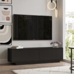 Έπιπλο τηλεόρασης Zoeva wenge 140x.35x38.2εκ - Image 3