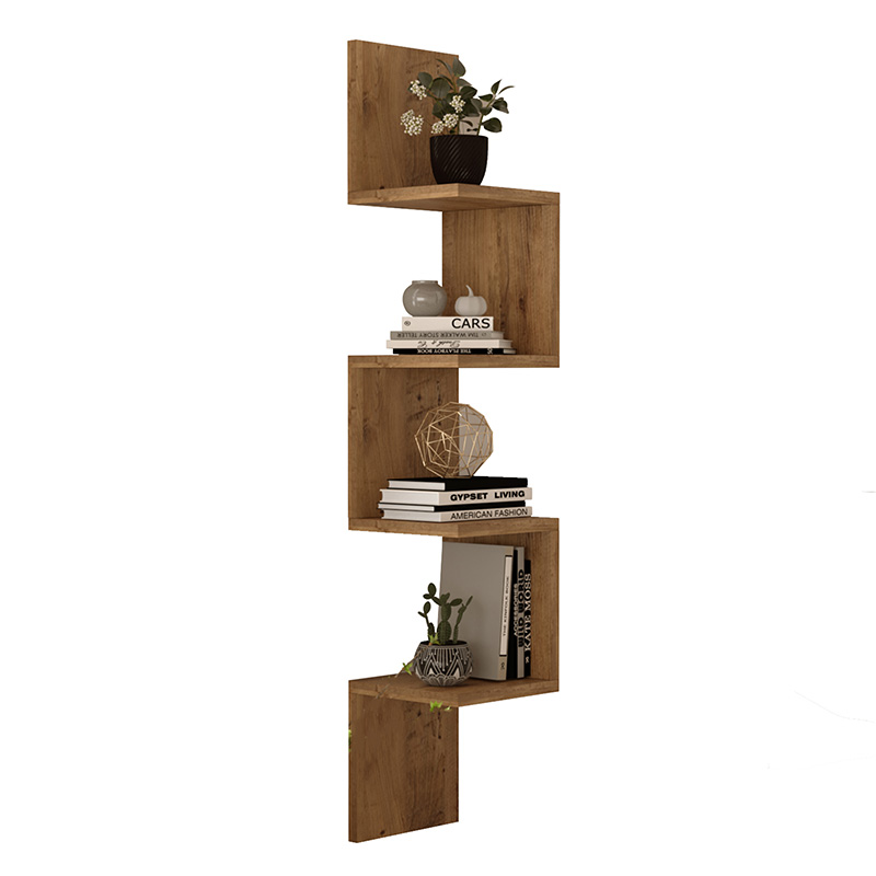 product_pako_176-000078 Ραφιέρα τοίχου Belinda sonoma 22x22x117.2εκ - Image 1