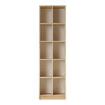 Βιβλιοθήκη Oteca 10θέσεων oak 51.1x25.4x180εκ - Image 4