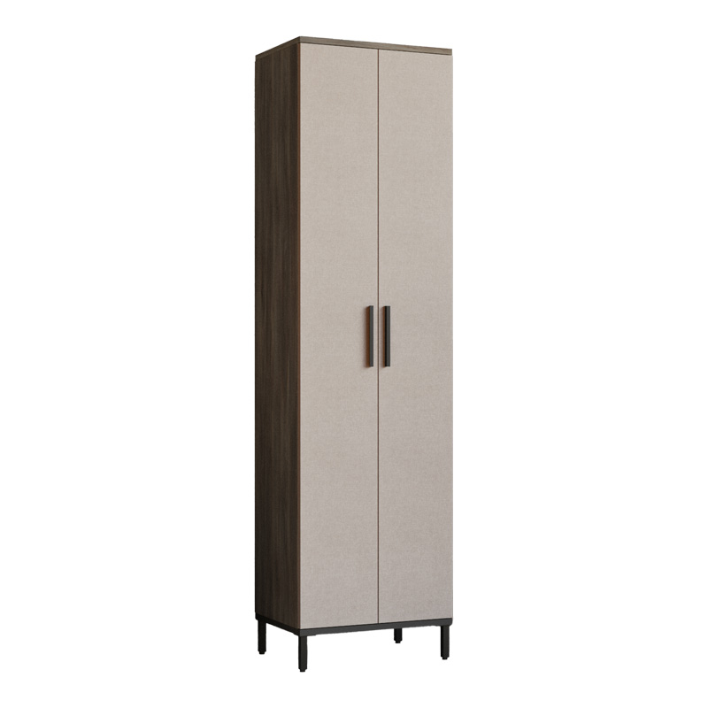 product_pako_176-000218 Στήλη Cambi σε καφέ-ανθρακί απόχρωση 50x35.5x183.6εκ - Image 1