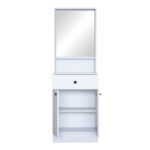 Έπιπλο εισόδου Rockder λευκό μελαμίνης 60x35.5x182.8εκ - Image 5