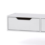 Κονσόλα επιτοίχια Alberto σε λευκή απόχρωση 100x32.5x22εκ - Image 3