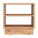 Κομοδίνο Mason μελαμίνης σε oak απόχρωση 40x32x40εκ - Image 3