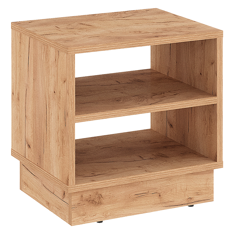 product_pako_184-000100 Κομοδίνο Mason μελαμίνης σε oak απόχρωση 40x32x40εκ - Image 1