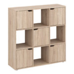 Βιβλιοθήκη Bookel σε sonoma απόχρωση 88.5x27.5x89.3εκ - Image 2