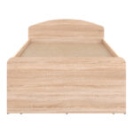 Κρεβάτι Regan με συρτάρια σε oak απόχρωση 90x200εκ - Image 5