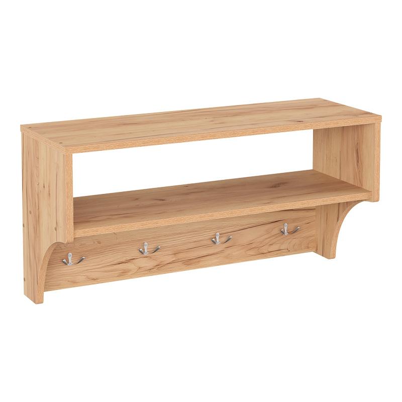 product_pako_184-000127 Κρεμάστρα Crosta σε oak απόχρωση 80x28x40εκ - Image 1