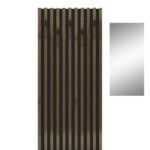 Έπιπλο εισόδου Arika λευκό-sonoma 100x37x199.5εκ - Image 3