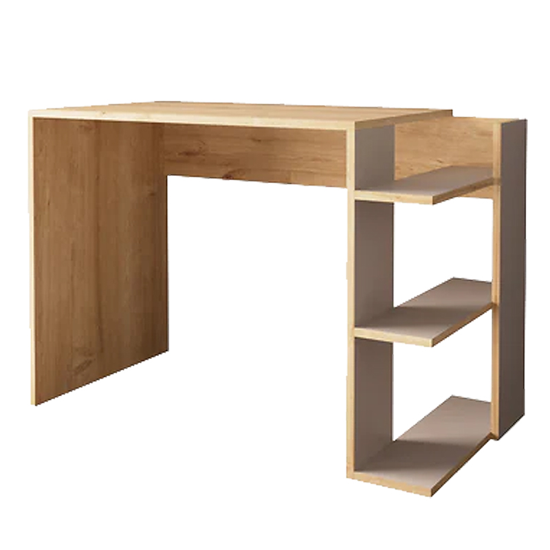 product_pako_197-000273 Γραφείο εργασίας Toska σε oak- sandstone απόχρωση 114x56x76εκ - Image 1
