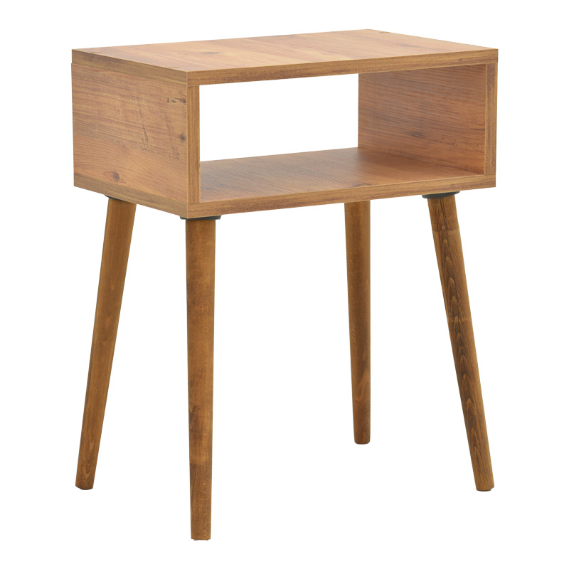 product_pako_197-000307 Κομοδίνο Hank σε φυσική απόχρωση 45x30x60εκ - Image 1
