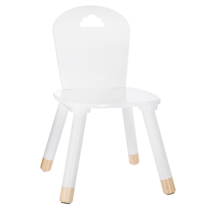 product_pako_199-000471 Παιδική καρέκλα Playful λευκό 32x31.5x50εκ - Image 1