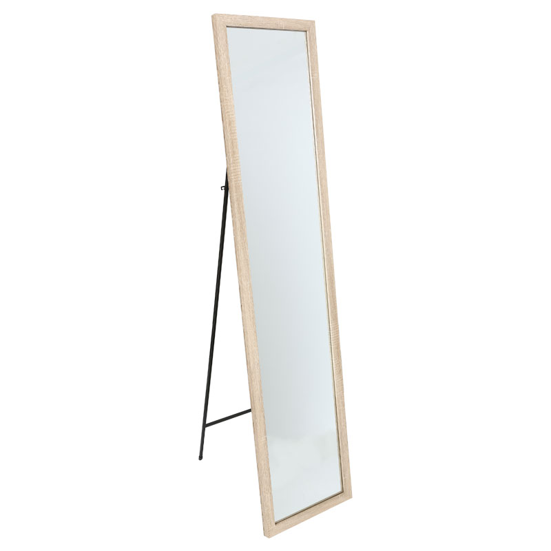 product_pako_199-000481 Καθρέπτης δαπέδου Stand φυσικό 35.5x2.5x155.5εκ - Image 1