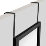 Καθρέπτης πόρτας PWD-0111 polyresin-μαύρο 34x1.7x94εκ - Image 3
