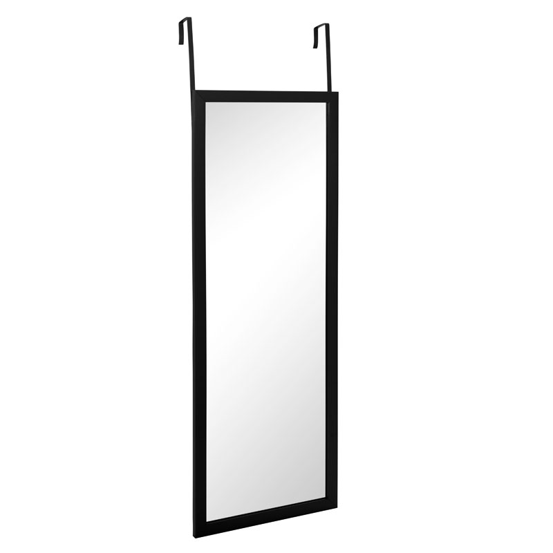 product_pako_199-000500 Καθρέπτης πόρτας PWD-0111 polyresin-μαύρο 34x1.7x94εκ - Image 1