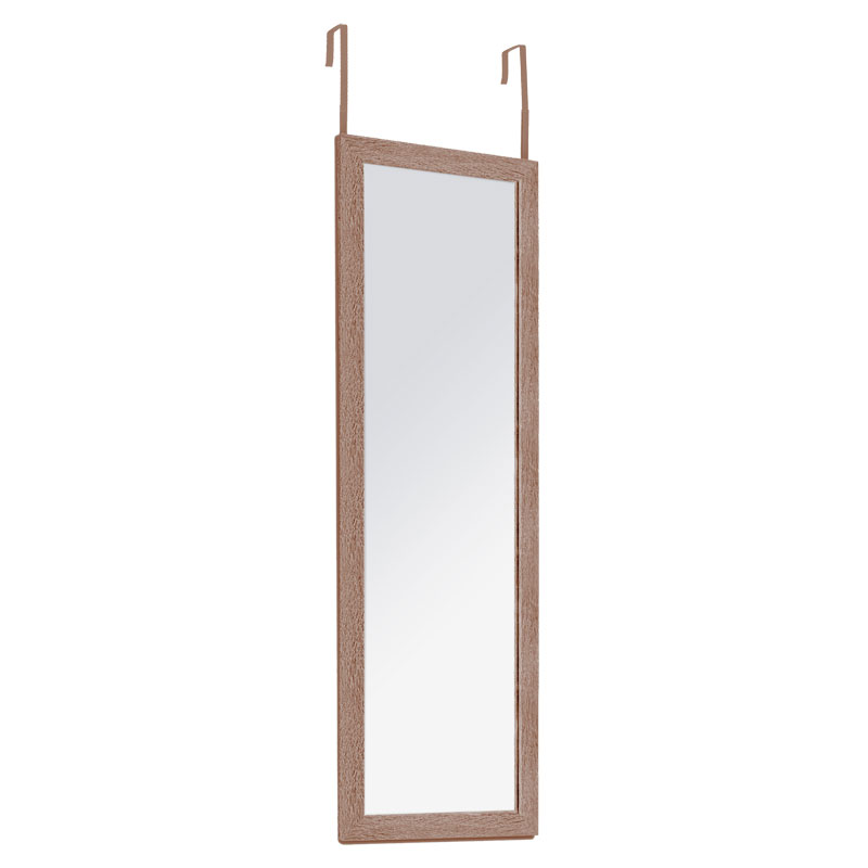 product_pako_199-000505 Καθρέπτης πόρτας PWD-0113 MDF-αλουμίνιο φυσικό 35x2x109εκ - Image 1