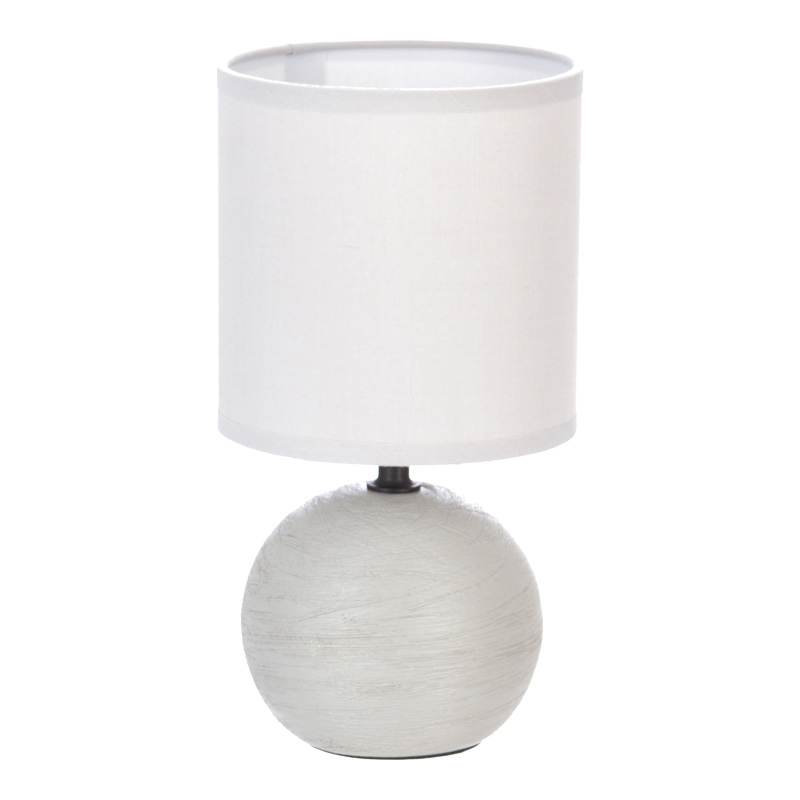 product_pako_199-000514 Επιτραπέζιο φωτιστικό PWL-1210 Ε14 60W κεραμικό γκρι Φ13x25εκ - Image 1