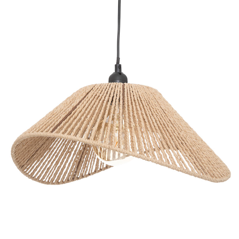 product_pako_199-000516 Φωτιστικό οροφής μονόφωτο PWL-1212 Ε27 40W μπεζ 45x40x17εκ - Image 1