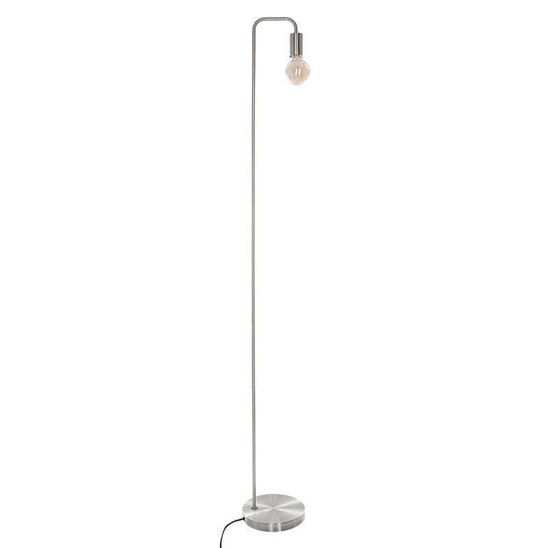 product_pako_199-000522 Φωτιστικό δαπέδου Keli E27 ασημί 20x150εκ - Image 1