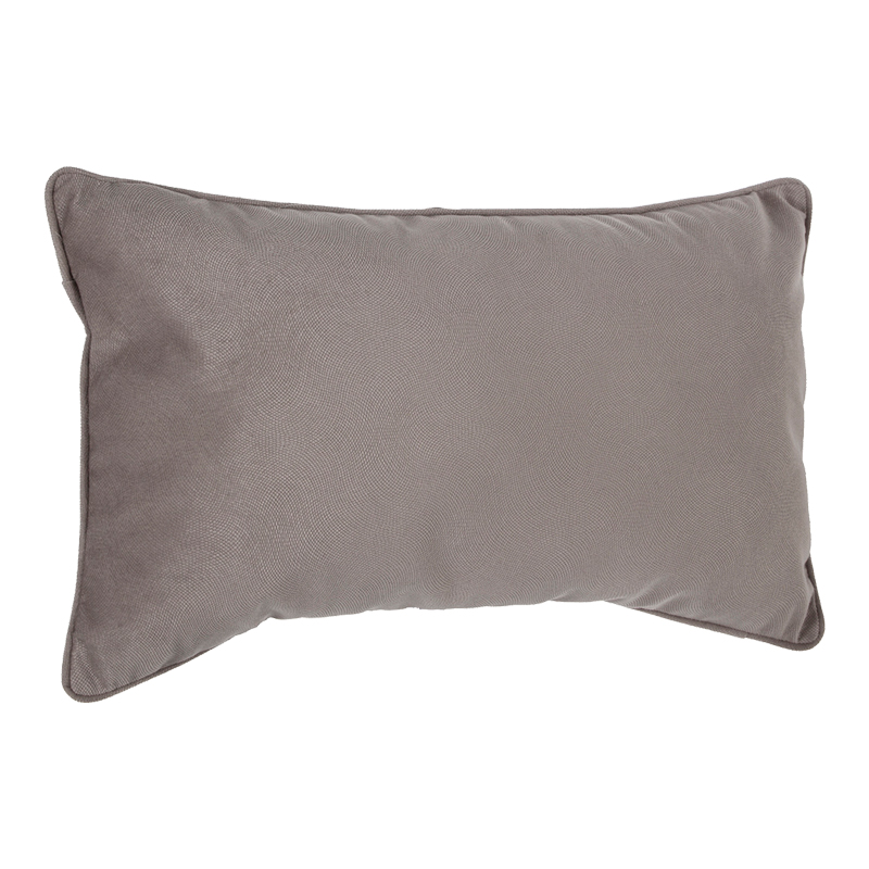 product_pako_199-000593 Μαξιλάρι διακοσμητικό Lubel ύφασμα σε γκρι-καφέ απόχρωση 30x50εκ - Image 1