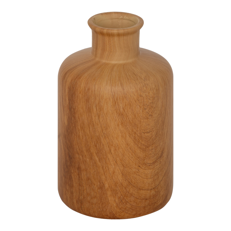 product_pako_199-000595 Βάζο Desel κεραμικό σε φυσική απόχρωση Φ11x18εκ - Image 1