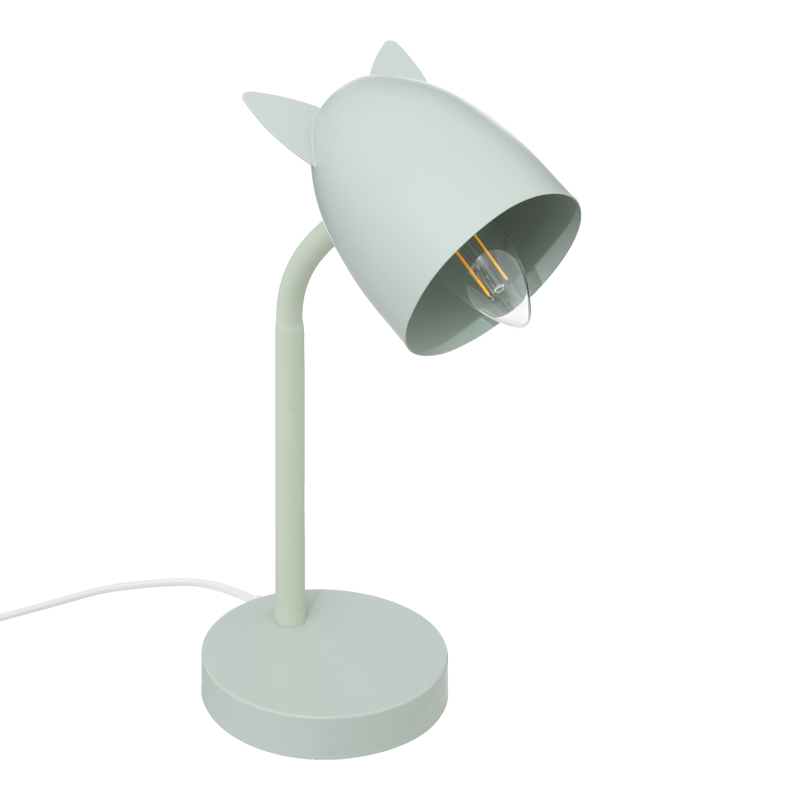 product_pako_199-000597 Φωτιστικό γραφείου Lucian Ε14 μέταλλο σε μέντα απόχρωση 18x12,5x31εκ - Image 1