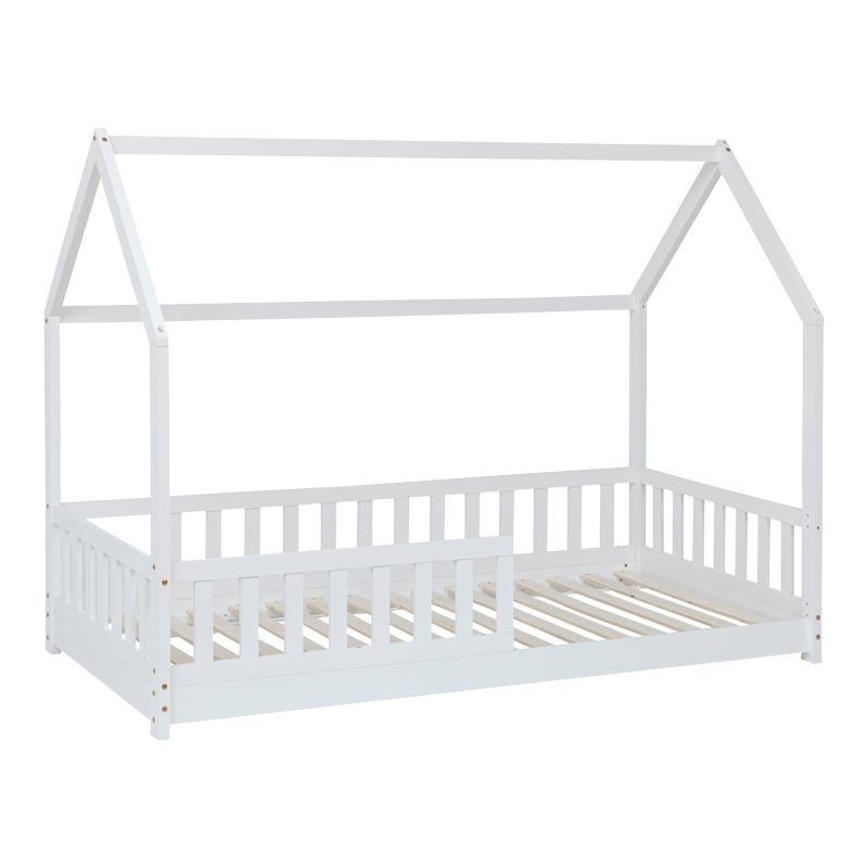product_pako_199-000635 Παιδικό κρεβάτι Sleeper τ. Montessori ξύλο πεύκου σε λευκή απόχρωση 90x190εκ - Image 1