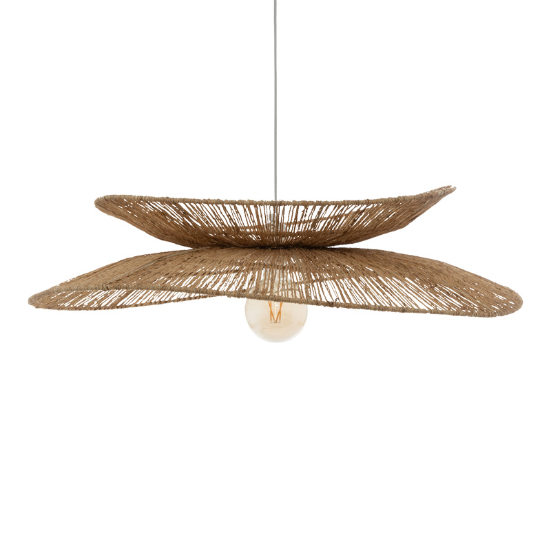 product_pako_199-000652 Φωτιστικό οροφής Nestor Ε27 σε φυσική απόχρωση Φ69.5x9εκ - Image 1