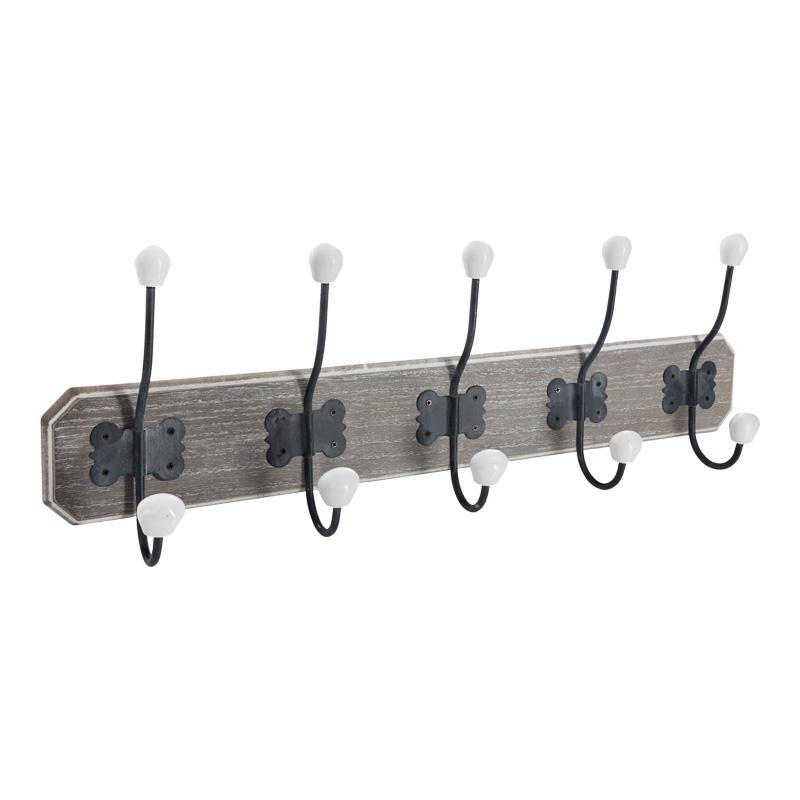 product_pako_199-000668 Κρεμάστρα Holden mdf σε αντικέ φυσική απόχρωση 19.5x9x60.5εκ - Image 1