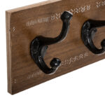 Κρεμάστρα Terty mdf σε καρυδί απόχρωση 50x8.5x13εκ - Image 2