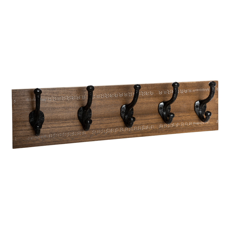 product_pako_199-000671 Κρεμάστρα Terty mdf σε καρυδί απόχρωση 50x8.5x13εκ - Image 1