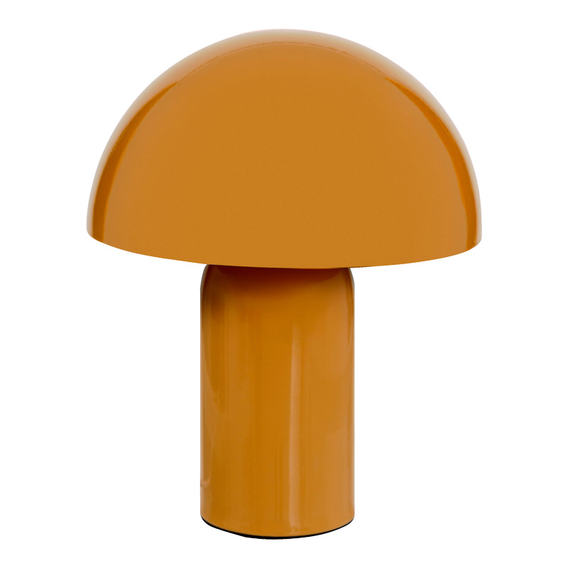 product_pako_199-000681 Επιτραπέζιο φωτιστικό Mushi μέταλλο σε κίτρινη απόχρωση Φ20x24,5εκ - Image 1