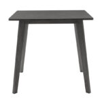 Tραπεζαρία Benson - Toto σετ 5τμχ rustic grey - ύφασμα grey 80x80x75εκ - Image 4
