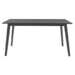 Tραπεζαρία Benson - Orlean σετ 7τμχ rustic grey - ύφασμα γκρι 150x90x75εκ - Image 3