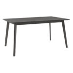 Tραπεζαρία Benson - Toto σετ 7τμχ rustic grey - ύφασμα γκρι 150x90x75εκ - Image 3